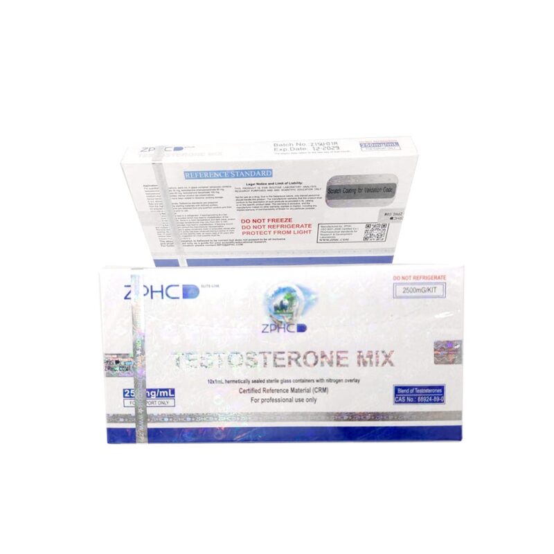 Testosterone Mix Mg Ml Zphc Ampoules Ml Each Zphc Store