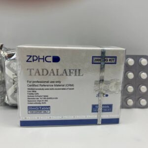 Tadalafil ZPHC 20 mg — front box of 100 tablets PDE-5 inhibitor