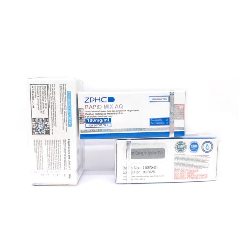 Rapid Mix AQ 100mg/ml ZPHC 10ml Vial [ ZPHC STORE ]