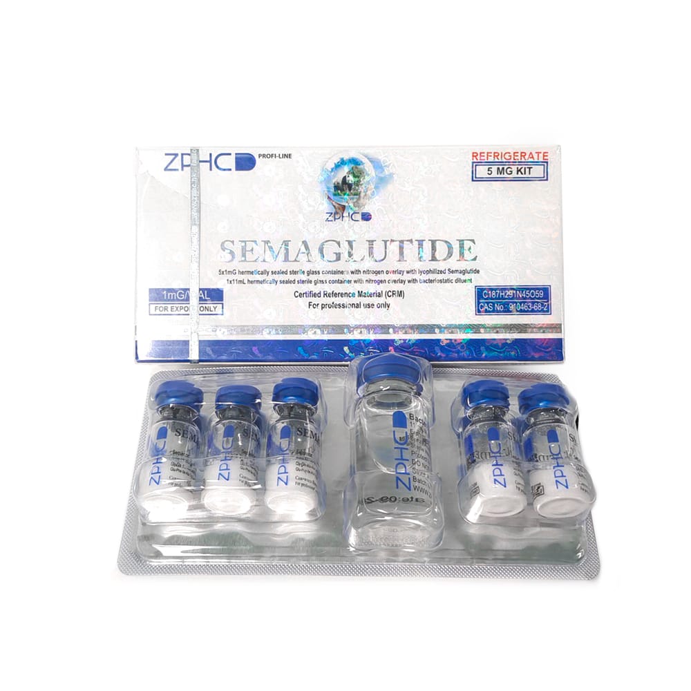 SEMAGLUTIDE ZPHC 5mg kit + Bacteriostatic Water