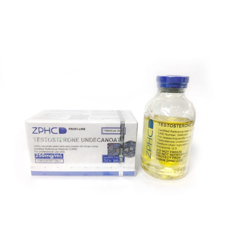 Testosterone Undecanoate 250mg Ml Zphc 30ml Vial [ Zphc Store ]