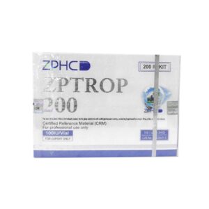 ZPtrop HGH ZPHC 200 IU kit — front box (2 vials × 100 IU)