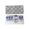 Open box with 5 vials Ipamorelin ZPHC, total 25 mg peptide (5 mg each)