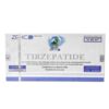 Tirzepatide ZPHC 50 mg peptide kit — front box (5 vials × 10 mg)