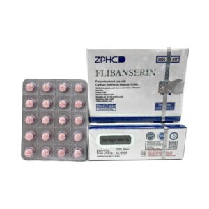 Close-up 50 mg Flibanserin ZPHC tablet for female-libido research