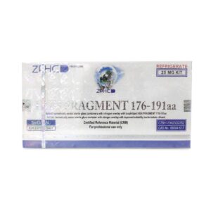 HGH Fragment 176-191 ZPHC 12.5 mg — box with 5 × 2.5 mg lyophilised vials