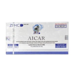 AICAR ZPHC 250 mg total — box with 5 × 50 mg lyophilised vials
