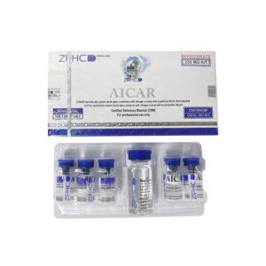 Lyophilised vial AICAR 50 mg ZPHC (part of 250 mg kit) ready for reconstitution