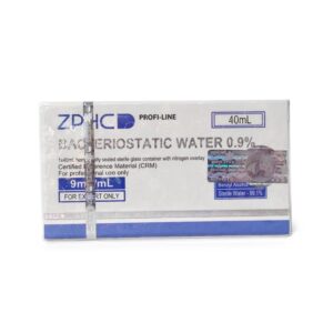 Bacteriostatic Water 0.9% ZPHC — 40 ml sterile multi-dose vial with benzyl alcohol