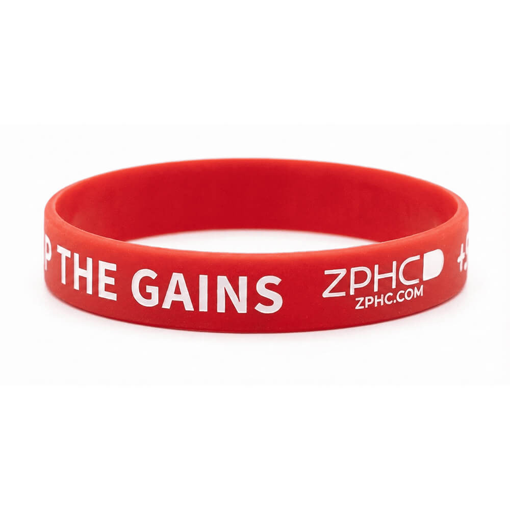 Silicone Wristband ZPHC — Redline Performance Gear