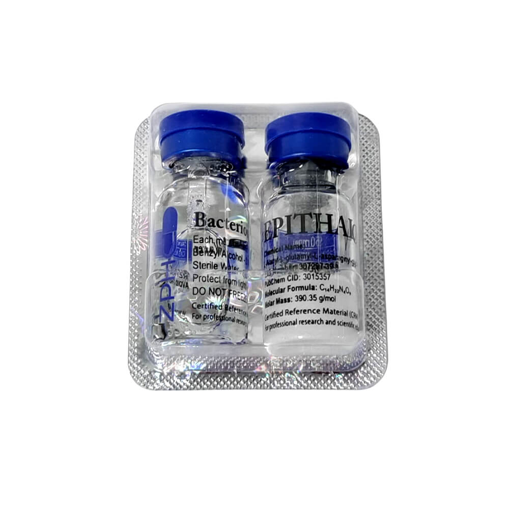 Epithalon 50mg Kit ZPHC  Lyophilized Peptide + Sterile Diluent